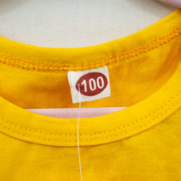 PigMama - 'Little Miss Sassy Pants' Yellow Tank Top (NWT) - Picture 4 of 4